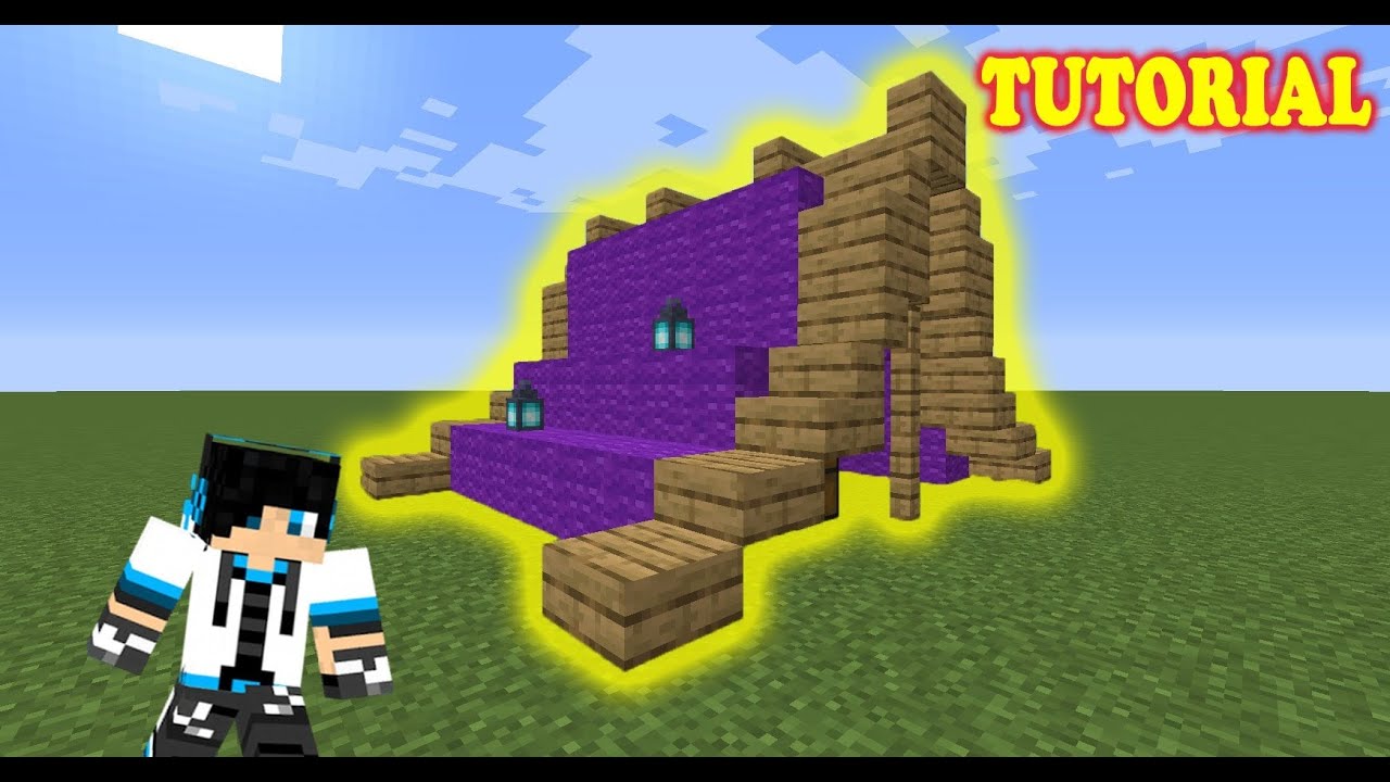 TUTORIAL DI COME COSTRUIRE UNA TENDA DA CAMPEGGIO: Minecraft