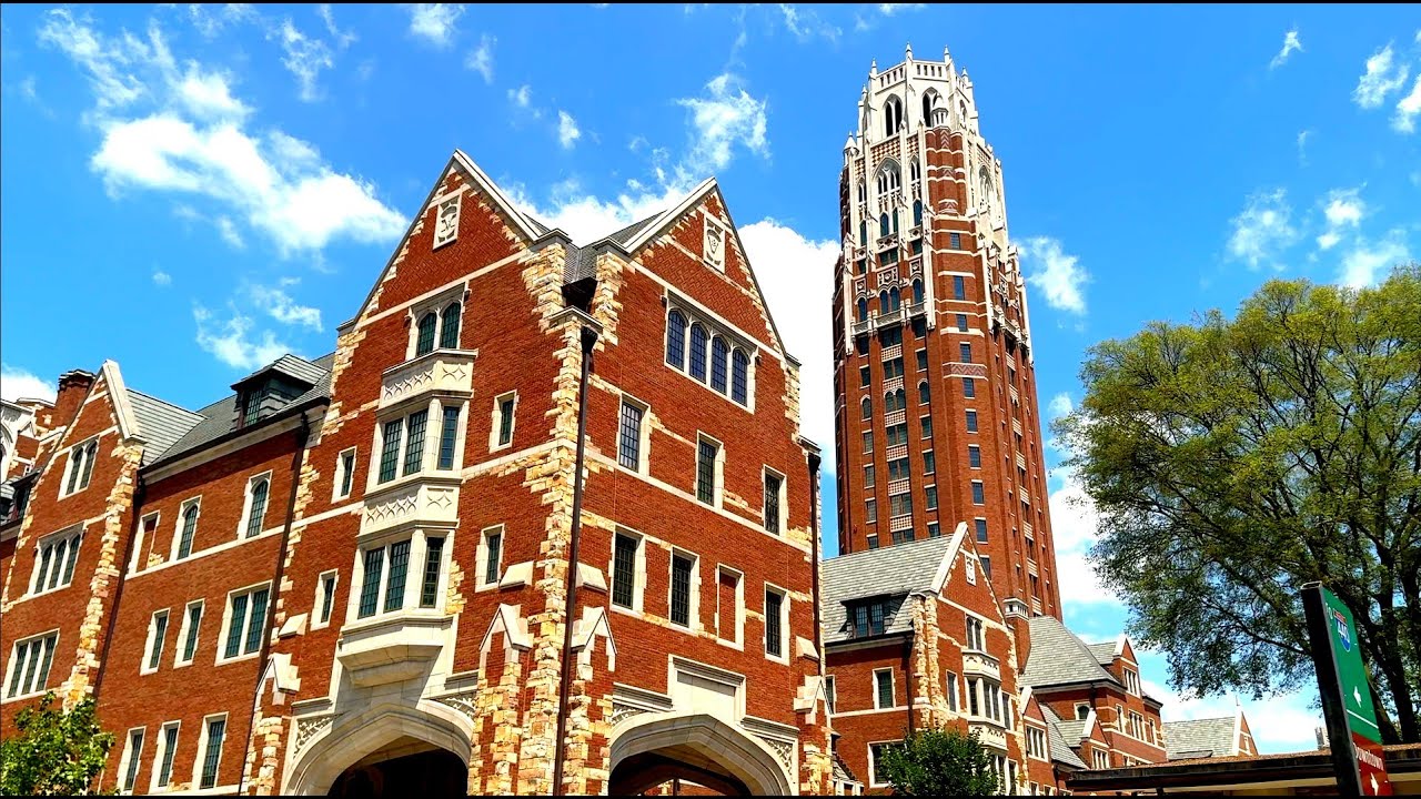 A Look At The Vanderbilt University Campus, Nashville,Tennessee