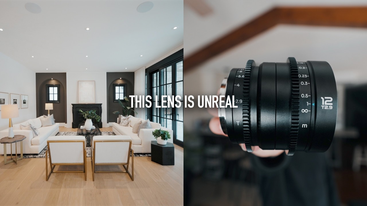 The ULTIMATE Wide Lens for Real Estate Videography | Laowa 12mm T2.9 Zero-D VV Cine Lens