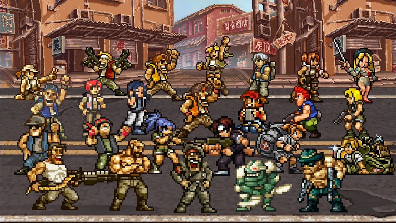 All Characters in Metal Slug History