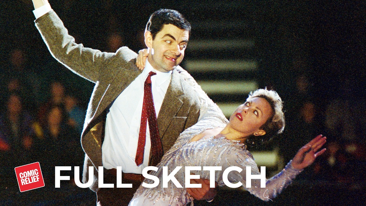 Mr Bean in 'Torvill and Bean' | Comic Relief