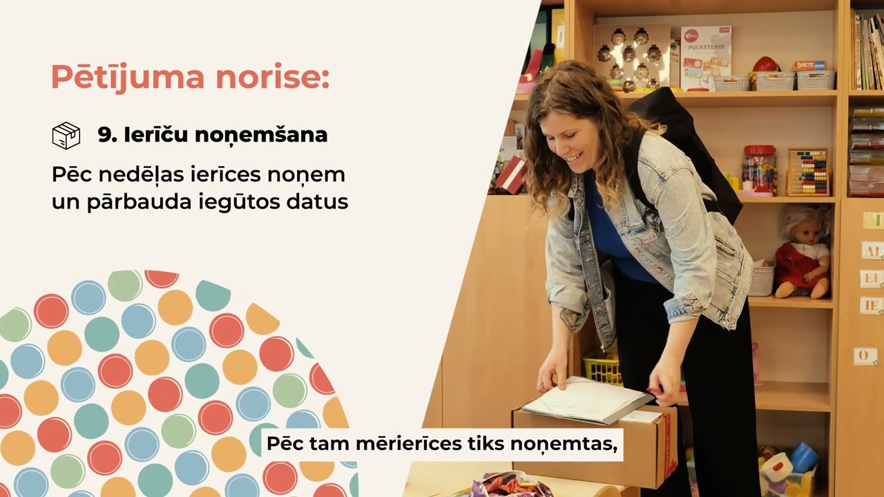 Pirmsskolas izglītības iestāžu iekštelpu vides pētījums (versija cilvēkiem ar redzes traucējumiem)