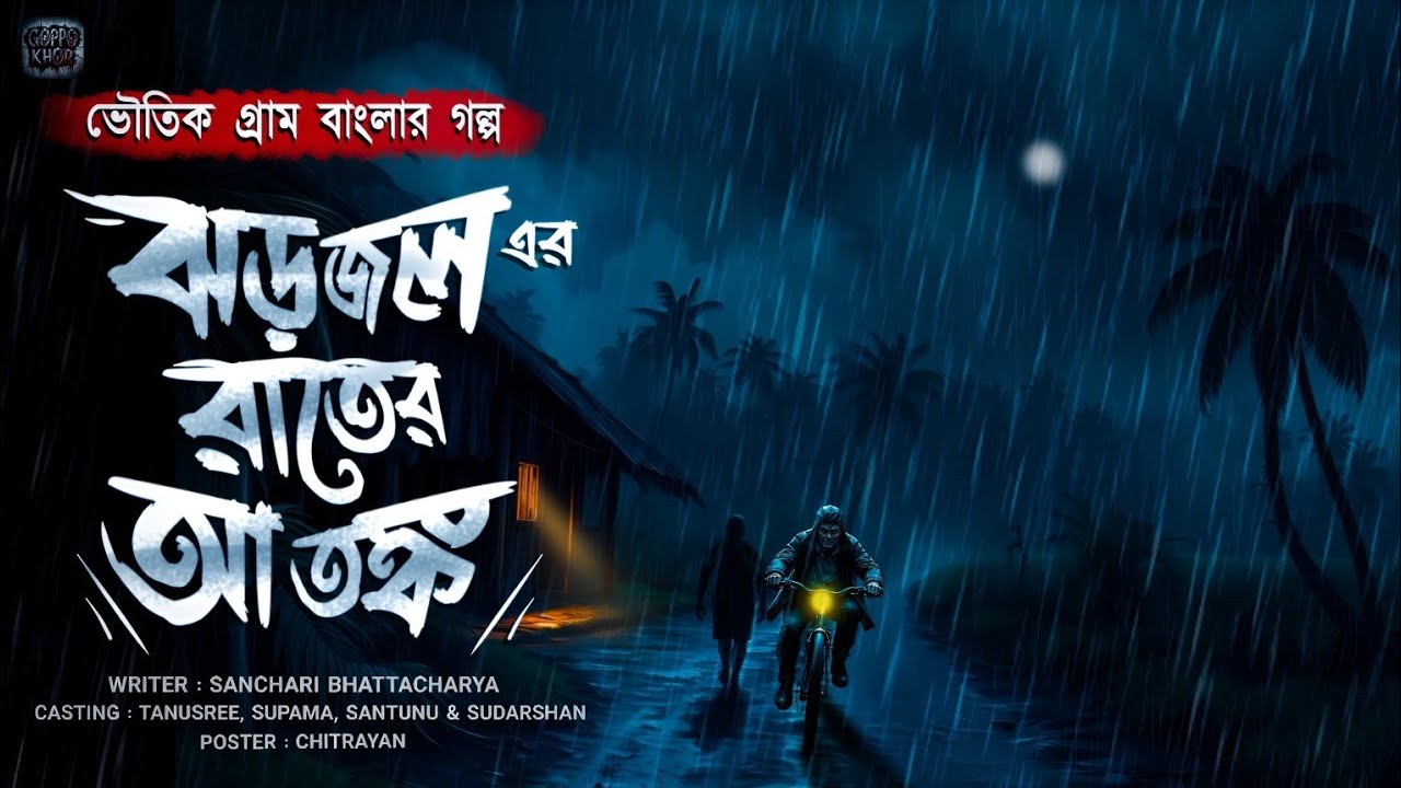 ঝড়জলের রাতের আতঙ্ক (প্রাপ্তমনস্কদের জন্য) | ভূতের গল্প |Bengali audio story| sanchari Bhattacharya