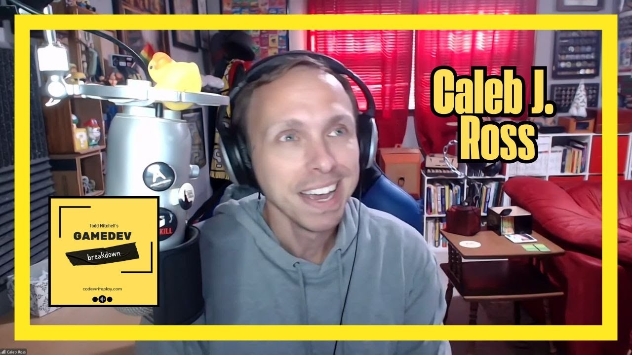 Author and Designer Caleb J. Ross on the GameDev Breakdown Podcast