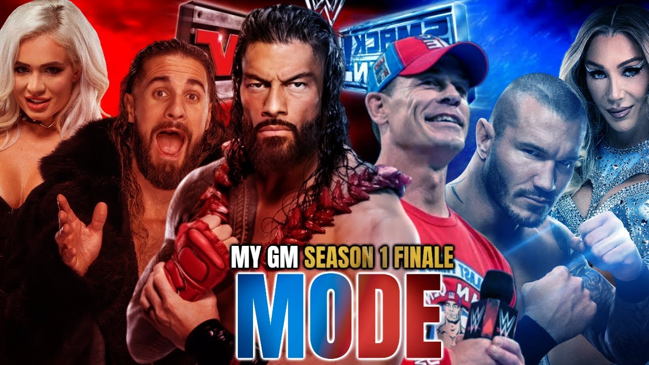 WWE 2K25 Live Stream - My Gm Mode Season 1 Grand Finale
