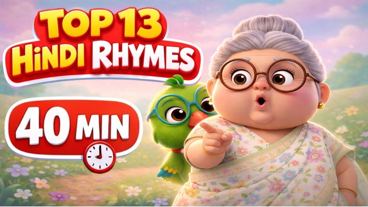 नानी माँ ने तोता पाला 🦜 Powerful 40 Min Kids Rhyme Collection | Wiiib World