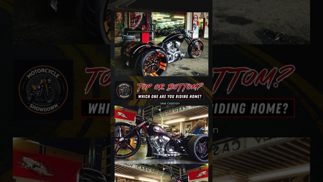 V-Rod Trike vs Custom Show Trike | Wild 3-Wheel Battle 🔥