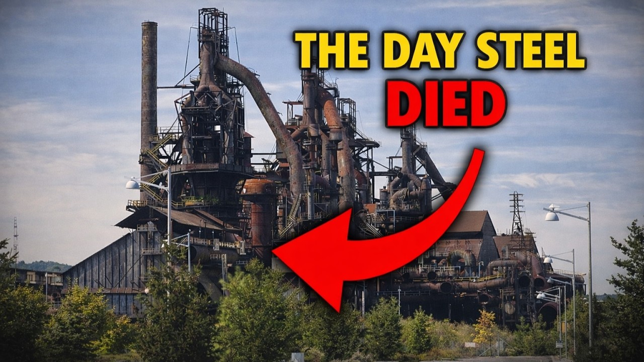 From America’s No.1 Steel Empire to Ruins: Bethlehem Steel Factory, Pennsylvania