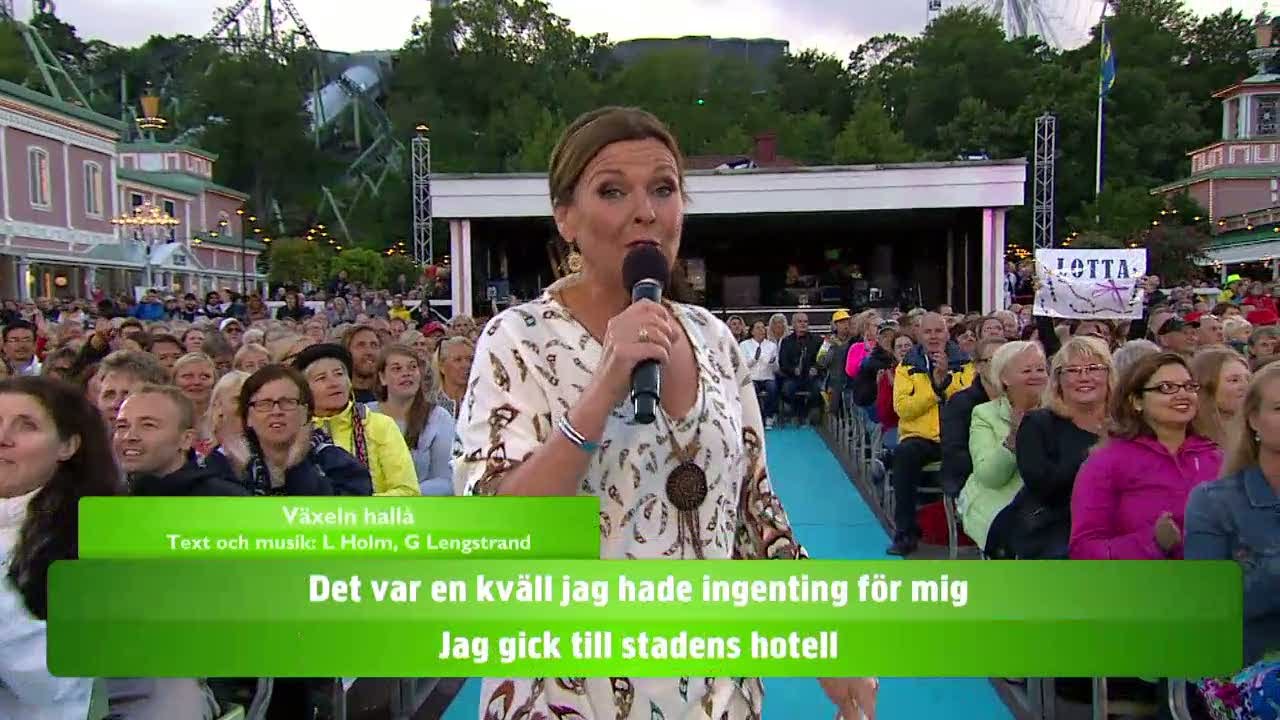 Lotta Engberg - Växeln hallå - Lotta på Liseberg (TV4)
