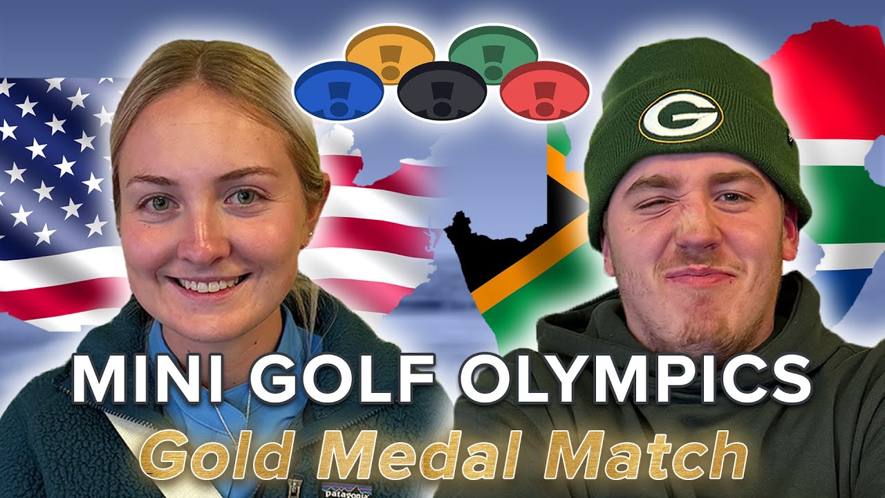 Олимпиада по мини-гольфу | Матч за золотую медаль 🥇| №1 Белла 🇺🇸 против №7 Мэтью 🇿🇦