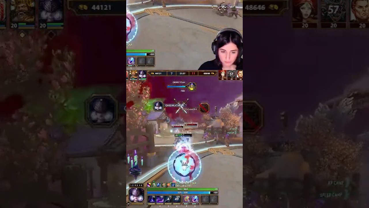 Nox combo | Smite 1 Ranked Joust - Nox | #kathryndemedici on #Twitch
