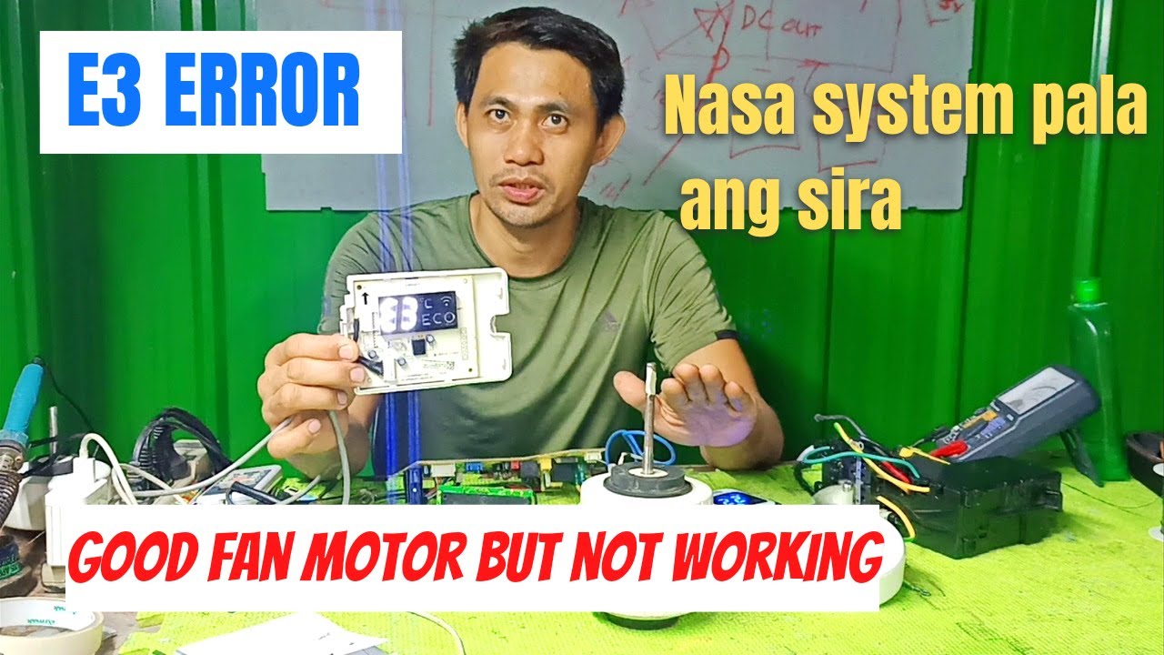 E3 ERROR | DEFECTIVE SYSTEM IC