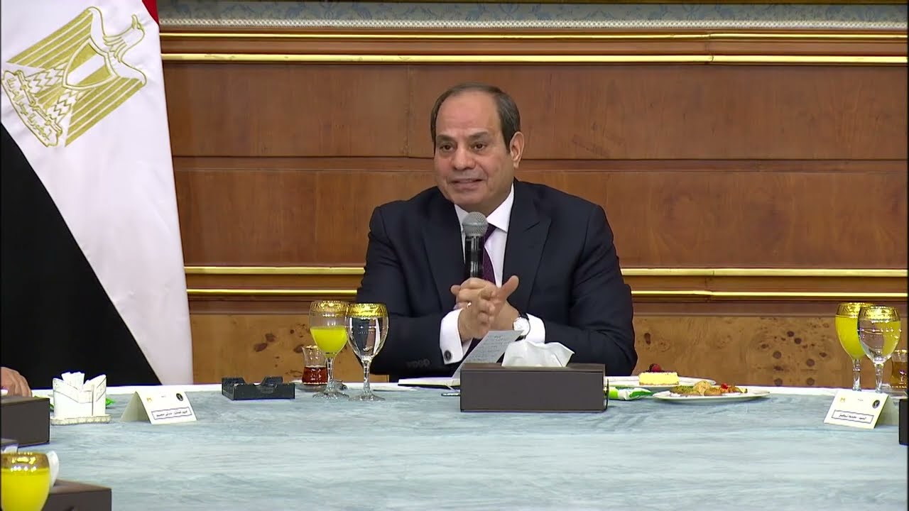 الرئيس عبد الفتاح السيسي يلتقي عددًا من السادة المسؤولين والإعلاميين على هامش احتفالية عيد الشرطة