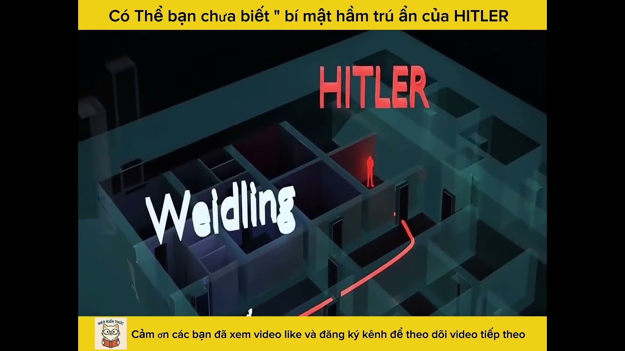 B&iacute; Mật Hầm Tr&uacute; Ẩn Của Hitler - F&uuml;hrerbunker Dưới L&ograve;ng Berlin