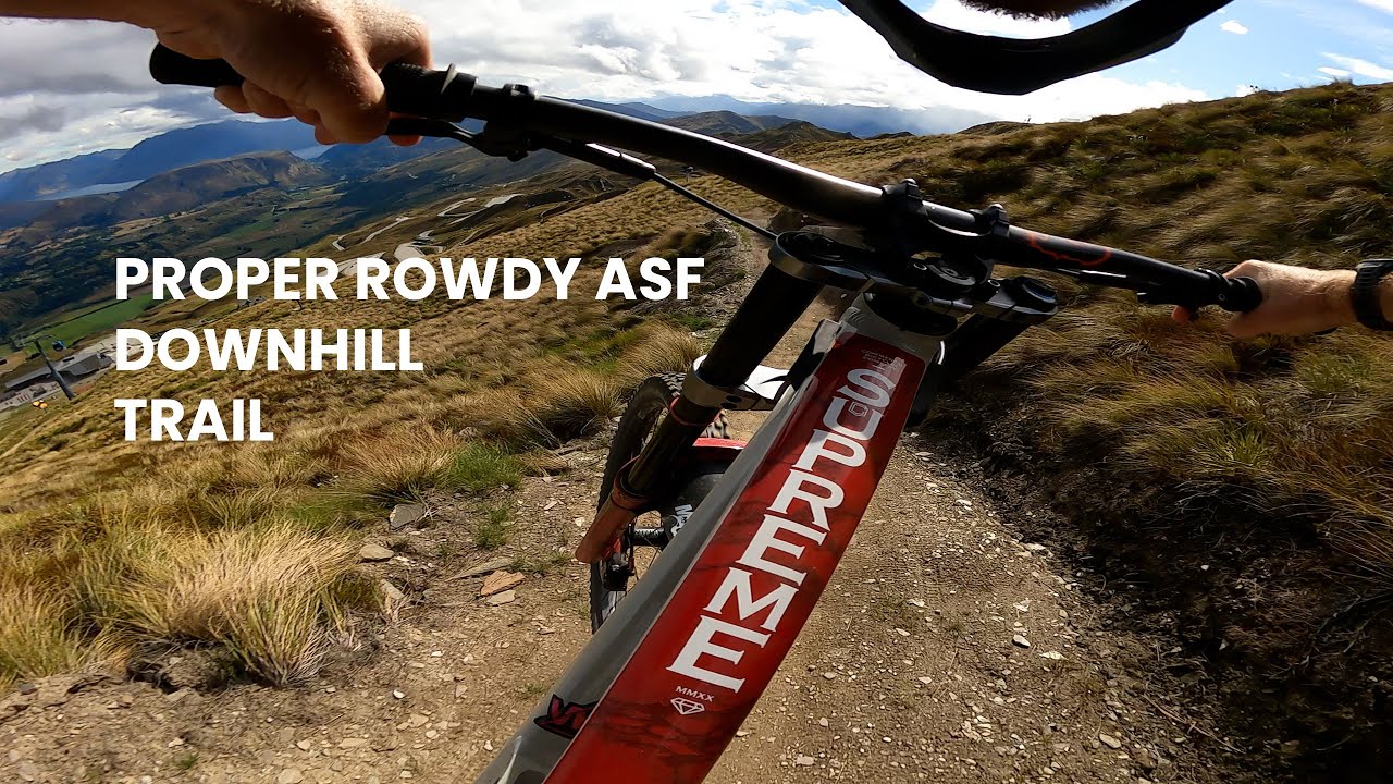 A proper Rowdy ASF Downhill trail that demands full commitment - Coronet Peak DH, Queenstown NZ