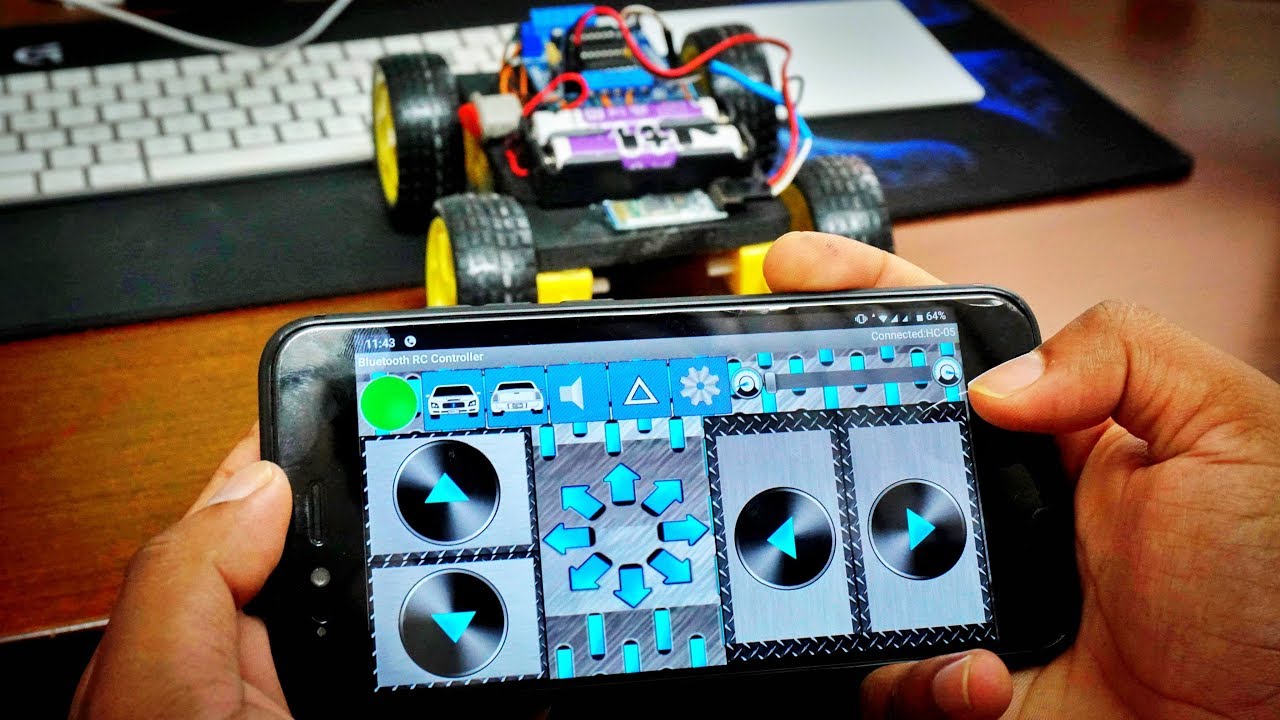 DIY Arduino Bluetooth Remote Control Car | How To Guide