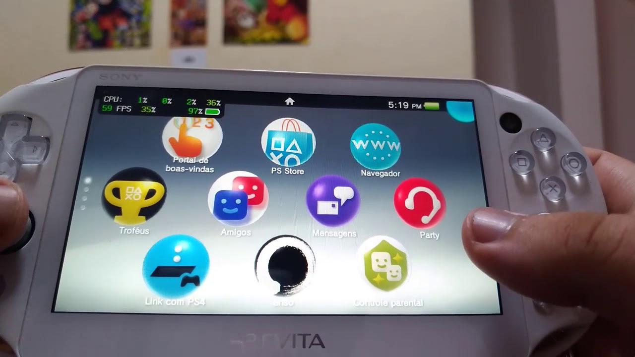 PSVshell - Overclock PS Vita