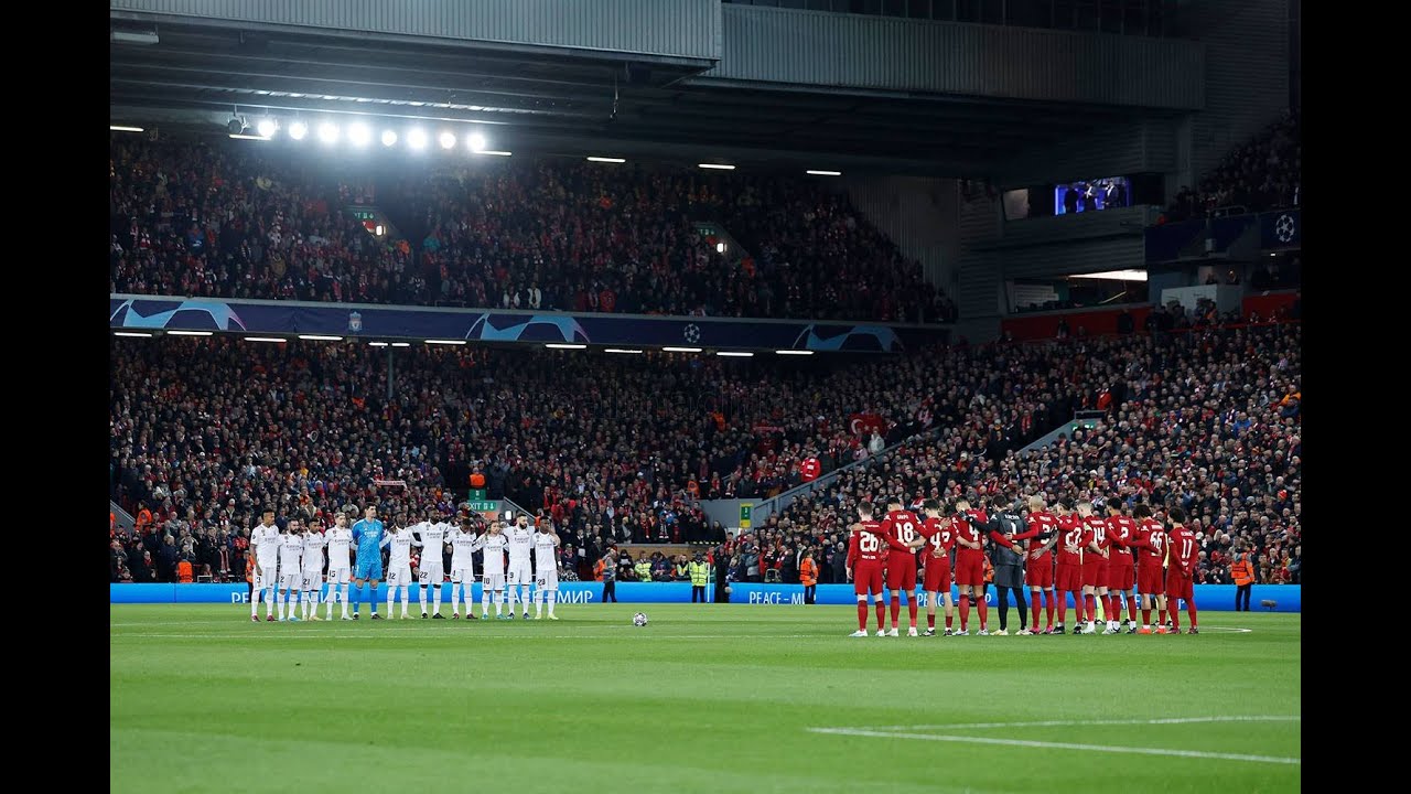 2023 Real Madrid vs Liverpool un minuto de silencio para Amancio Amaro