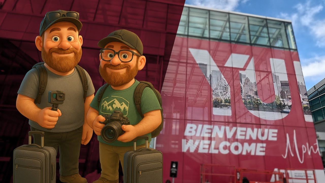 Vlog 2025 | Jour 1 - Départ vers YUL