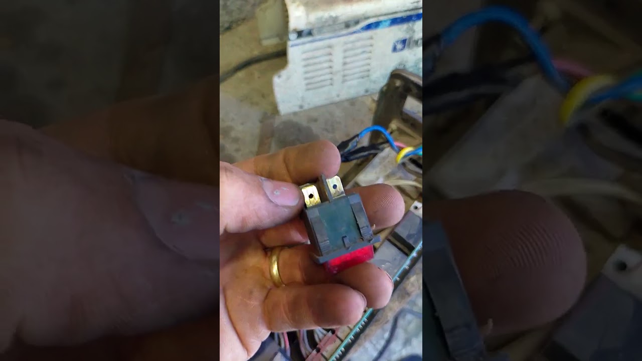 como consertar o botão da inversora de solda