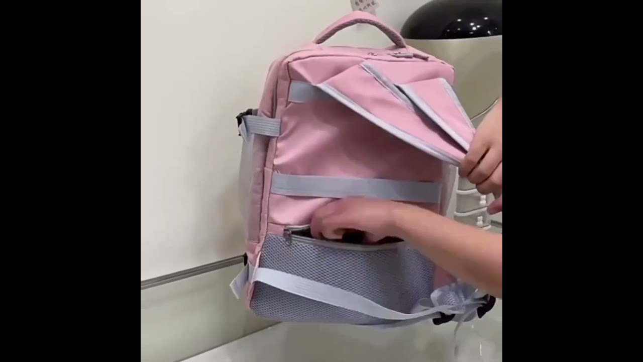 Mochila de viagem para mulheres, Mochila para laptop TSA, voo aprovado