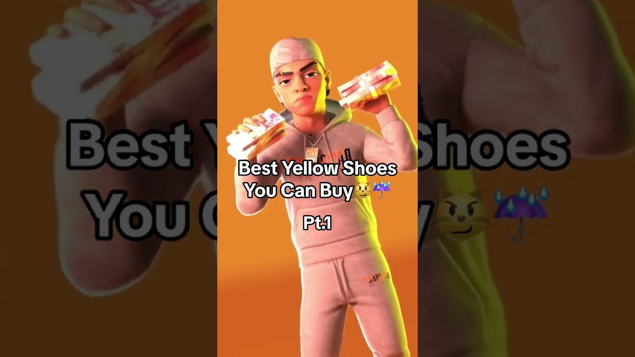 Best Yellow Shoes!🤩⬆️SUBSCRIBE FOR DAILY DRIPPY CONTENT💦Follow my other Social Medias #shorts