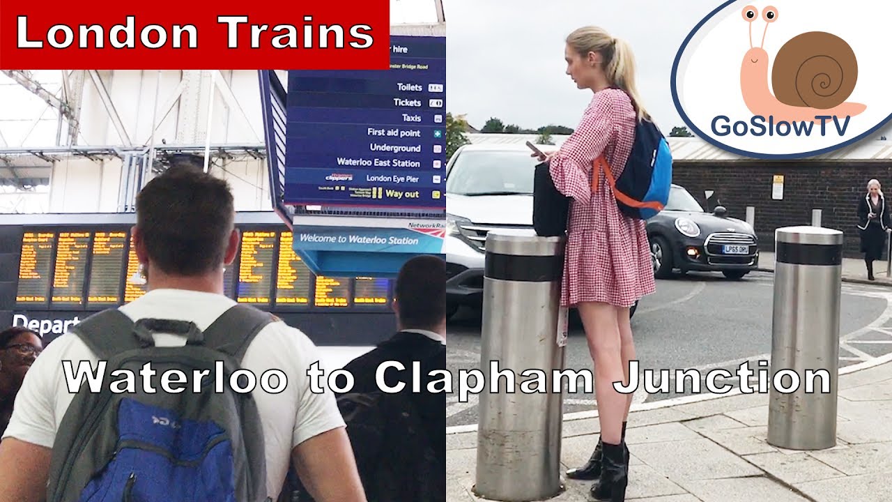 London Train Ride | Waterloo to Clapham Junction | Slow TV | Episode 1 (2018)