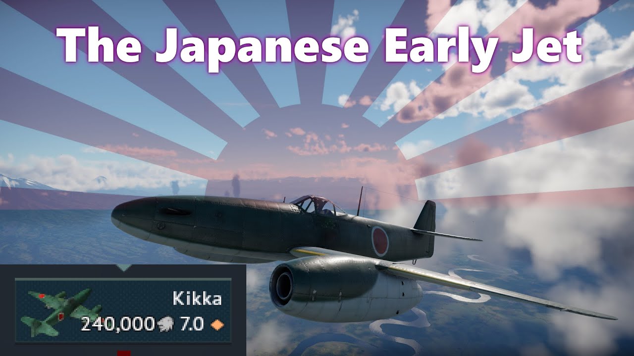 Japanese Kikka, Early Jet Stock Grind Experience || Warthunder ||