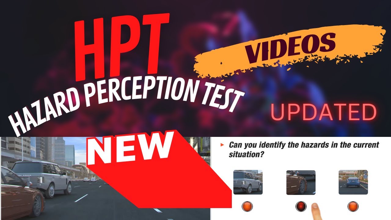 NEW - RTA HPT Video | HAZARD PERCEPTION TEST  | RTA HAZARD VIDEO TEST I HAZARD ANALYSIS TEST I