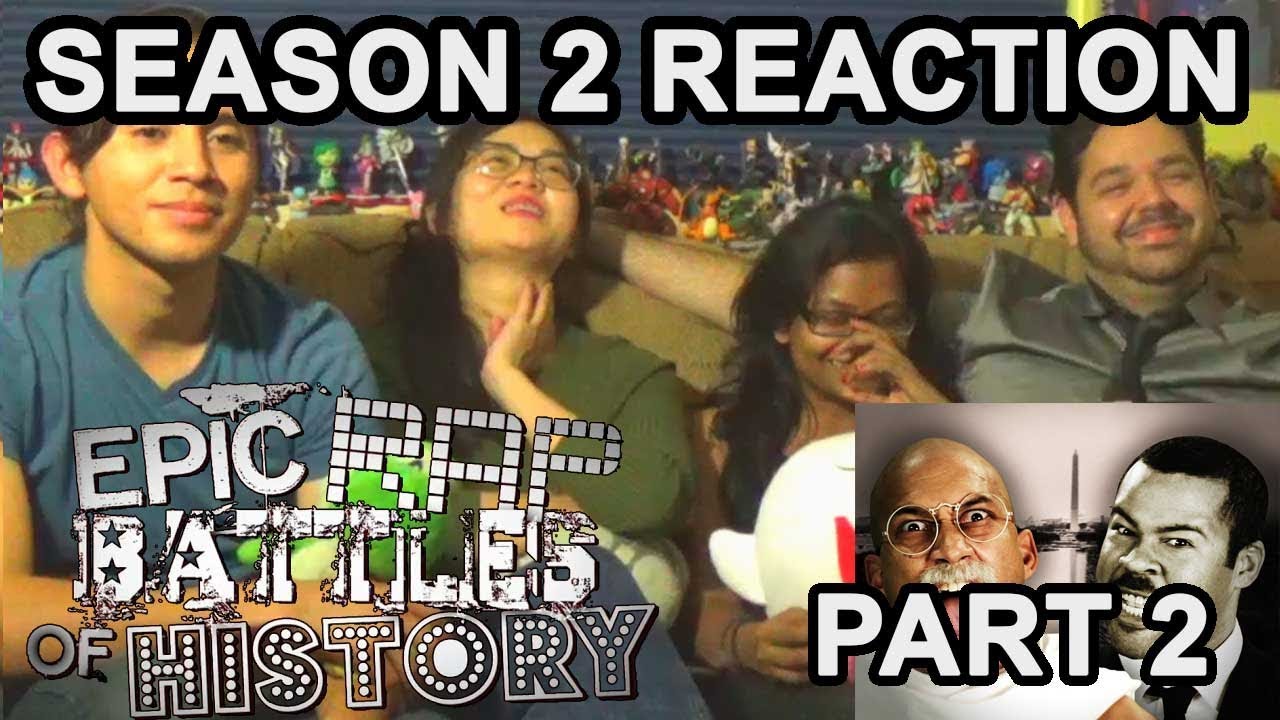 Epic Rap Battles of History Season 2 (Binge Reaction) Part 2 - Awkward Mafia Watches