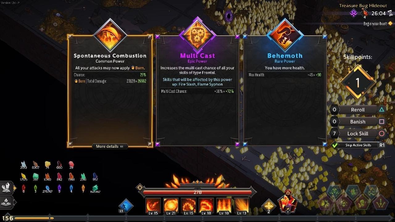 Soulstone Survivors Sigil of Wickedness with Pyromancer