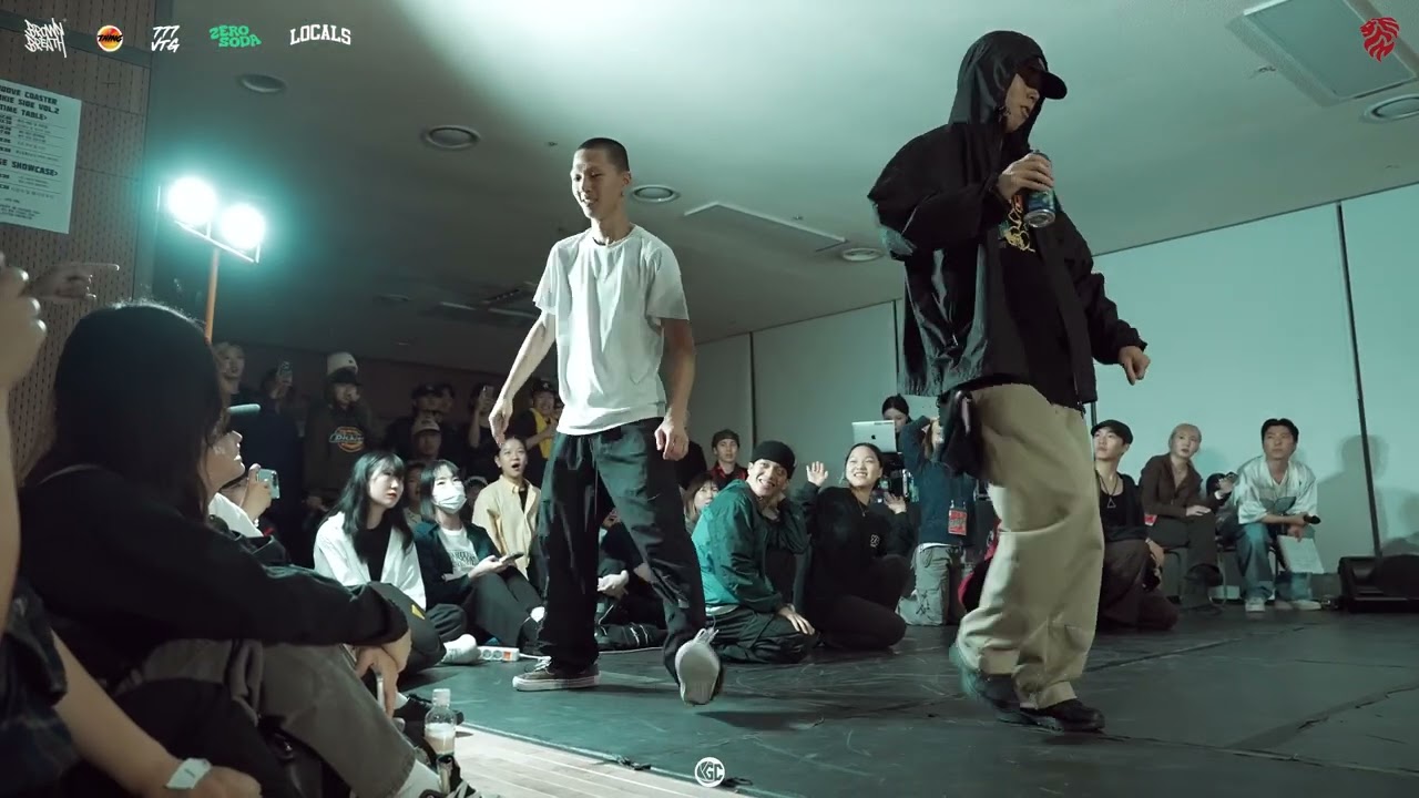 GROOVE COASTER : ROOKIE SIDE VOL.2 SemiFinal Battle (1) :  Bong vs  K-Won