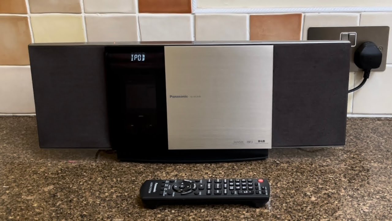 Panasonic SC-HC3DB - Ipod / CD / DAB & Alexa  player