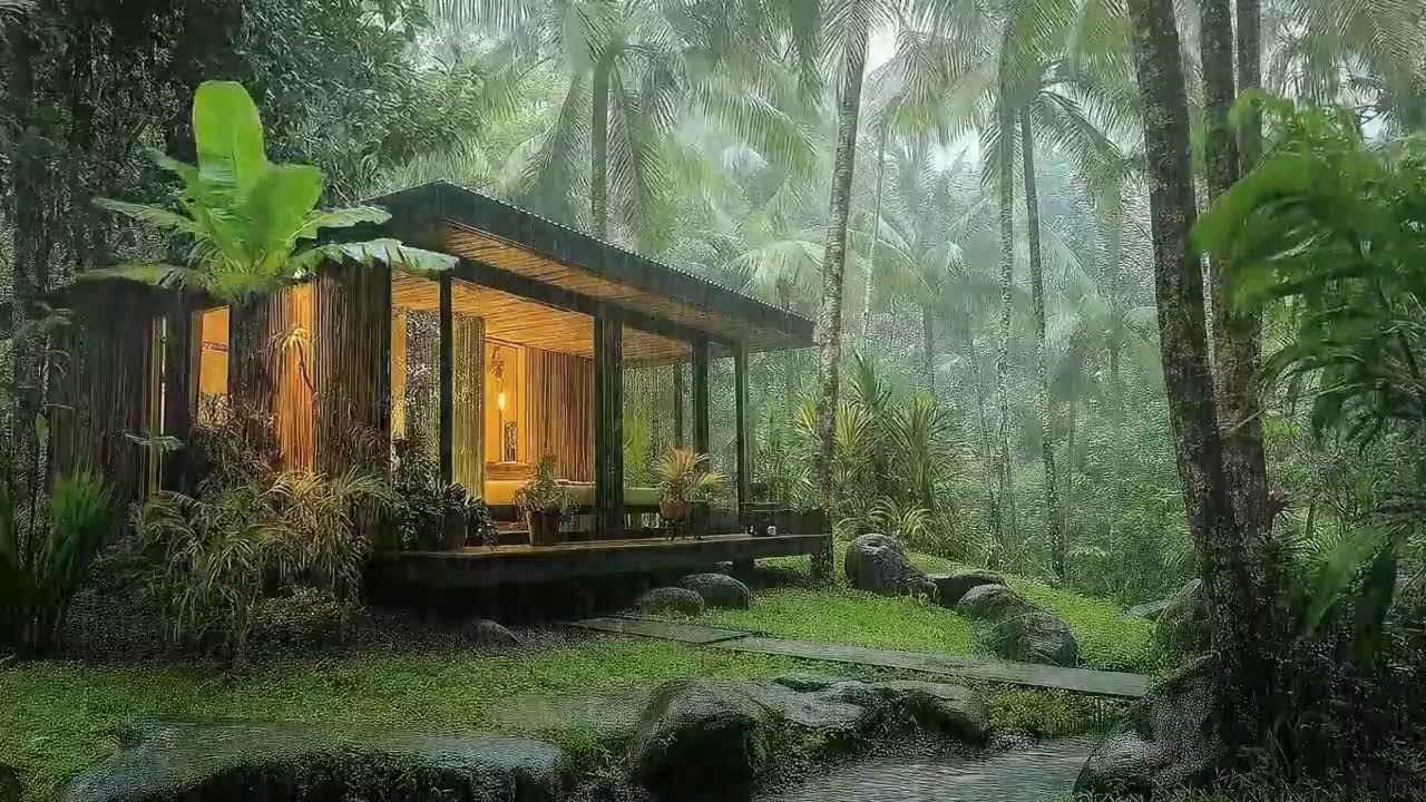 Massive Thunder and Heavy Rain Soundscape for Ultimate Deep Sleep