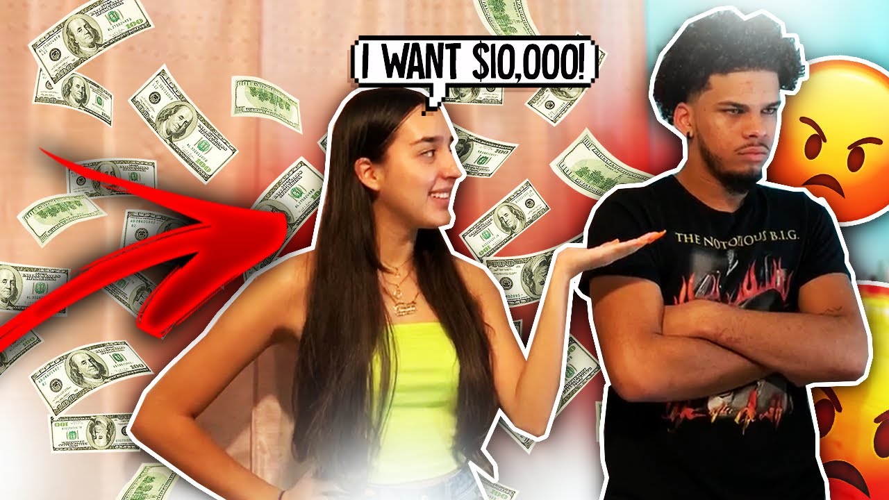 GIRLFRIEND ACTS Like GOLD DIGGER To See How BOYFRIEND Reacts!