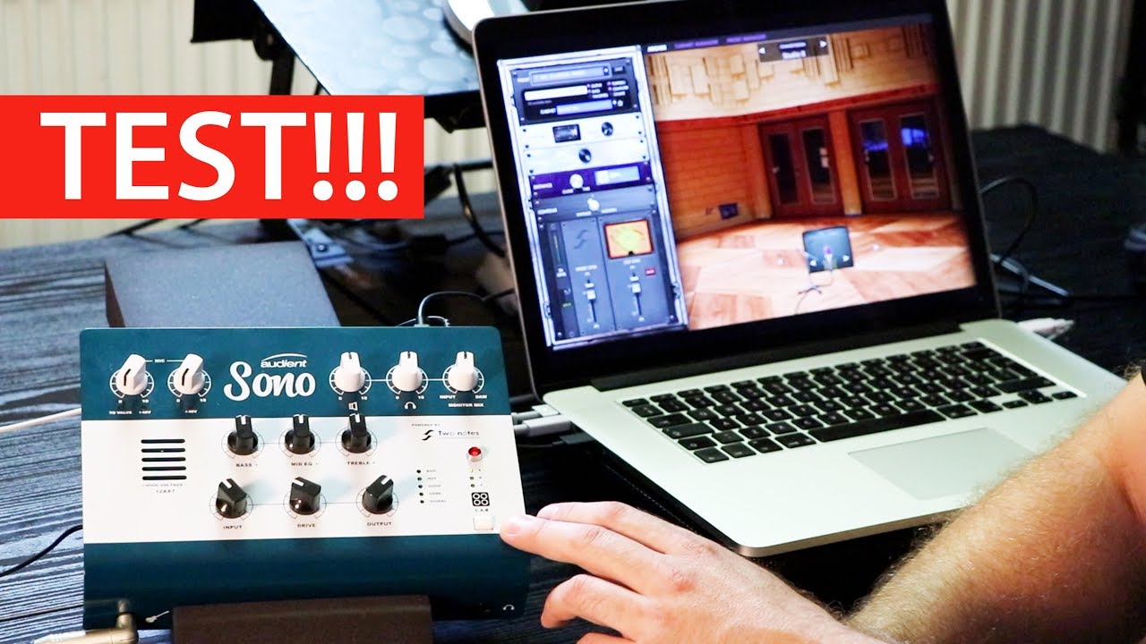 [TEST] Audient SONO + Torpedo Remote App