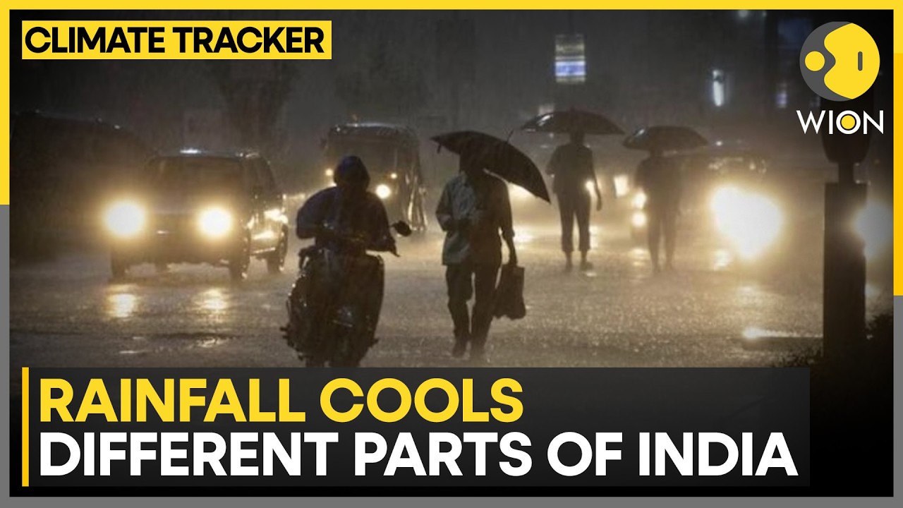 India Rain Alert: Rains & Thunderstorms Sweep India As Weather Pattern Shifts | WION CLIMATE TRACKER