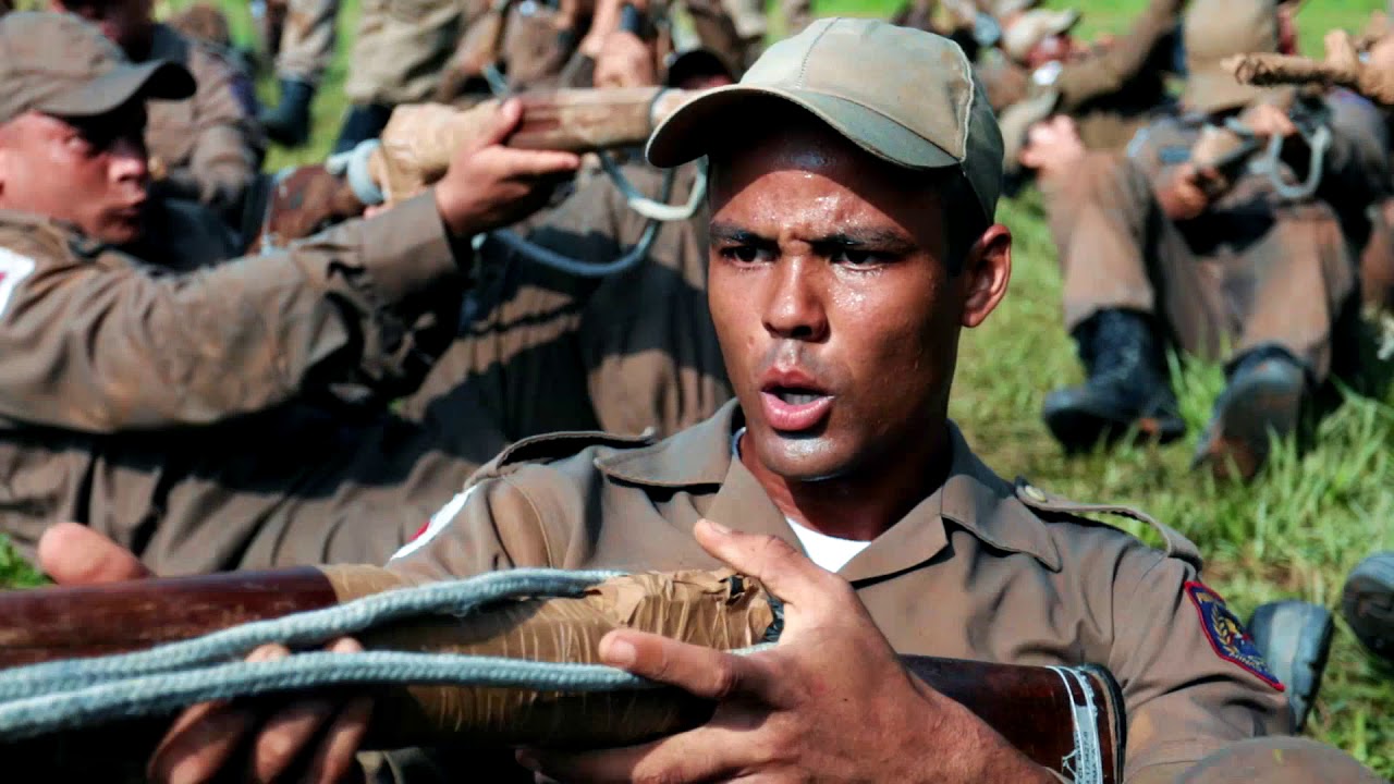 Formatura Policia Militar.