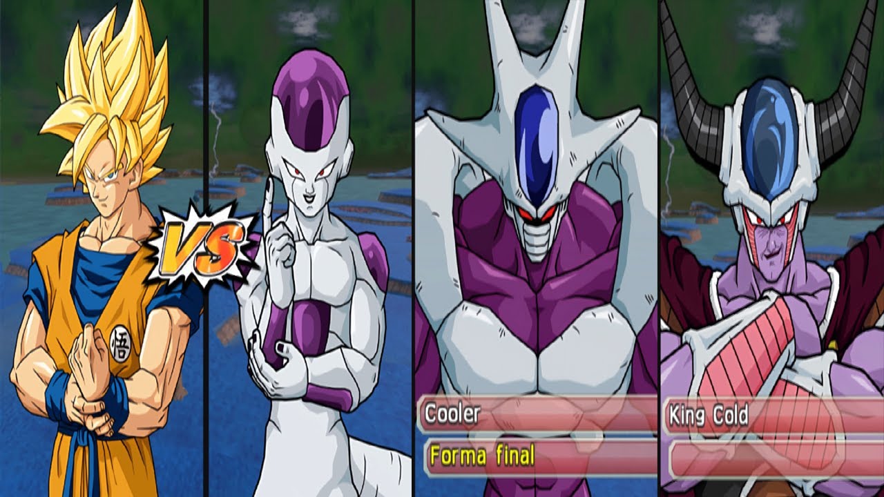 Goku SSJ Vs La Familia De Freezer Demonios Del Frío