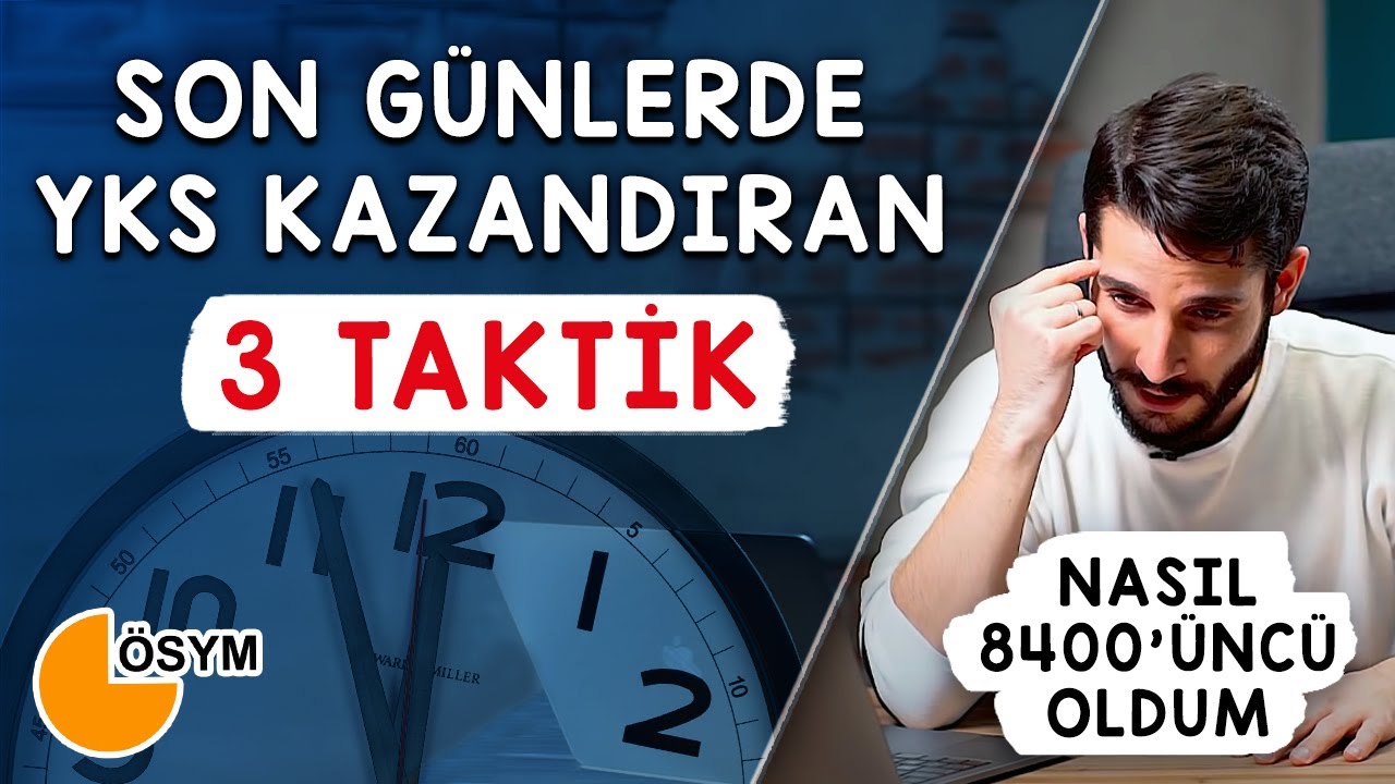 Sınava Girenlerin Kesinlikle Uygulaması Gereken 3 Taktik - Strese Kesin Çözüm!