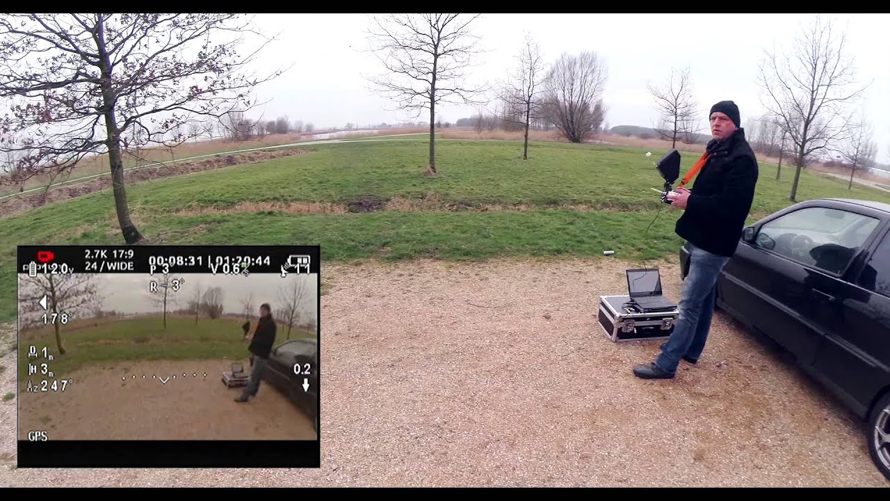 Dji Phantom IOSD mini test