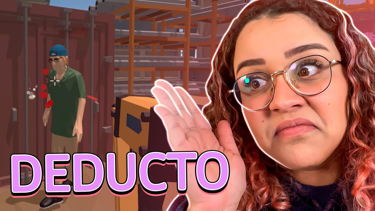 Maethe jogando Deducto na noitada