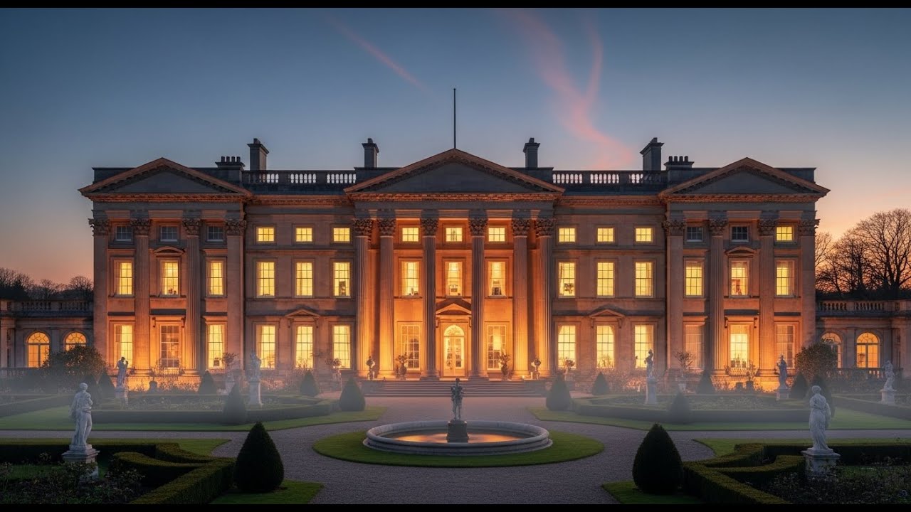What was life like in a 19th-century English ducal mansion?