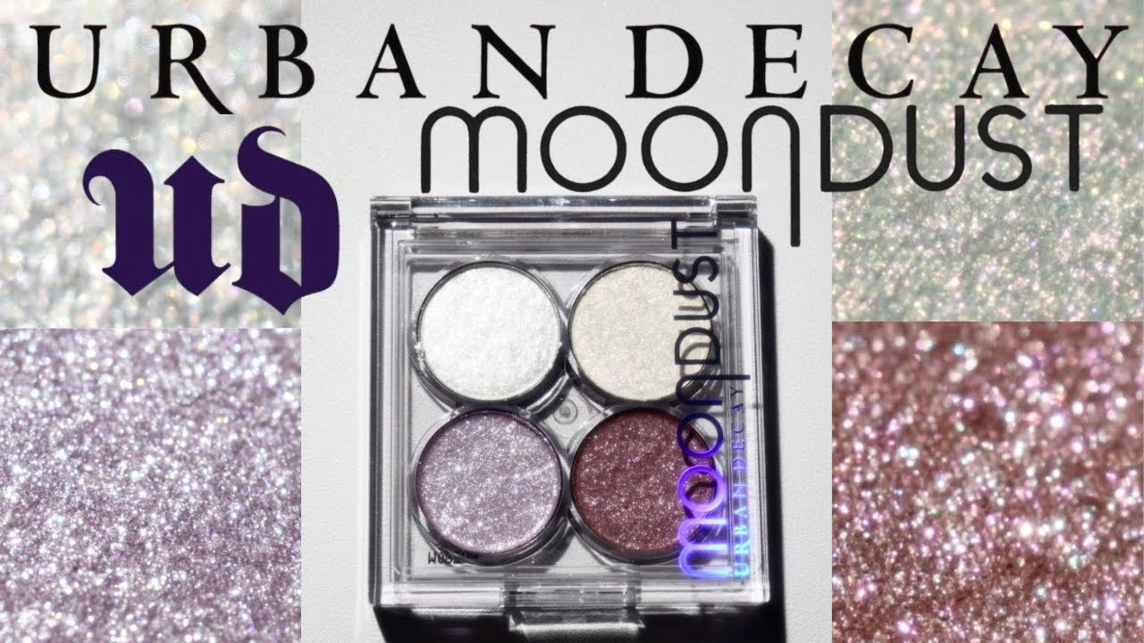 New Urban Decay Moondust Quad: same same?! EYE SWATCHES/COMPARISONS/LOOKS