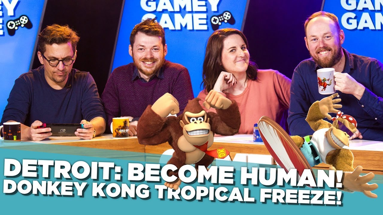 Donkey Kong! Detroit: Become Human! | Gamey Gamey Game