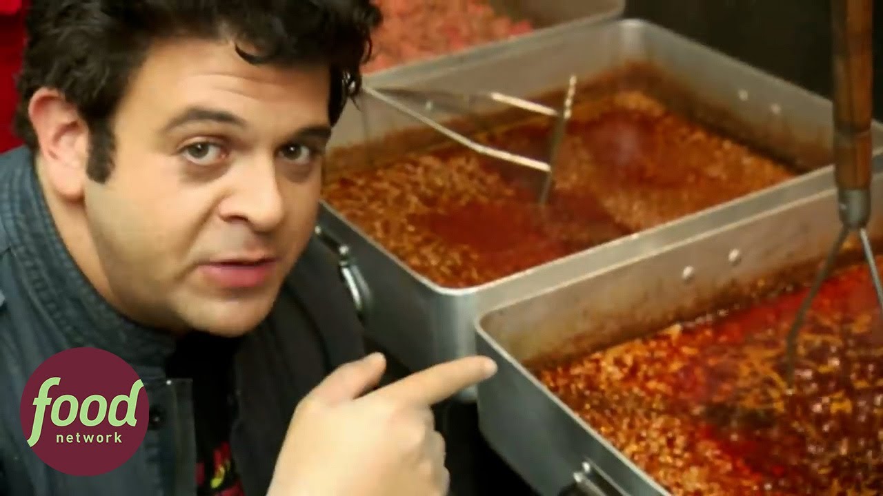 Adam Takes One Of The Oldest Food Challenges In America  | Man V Food