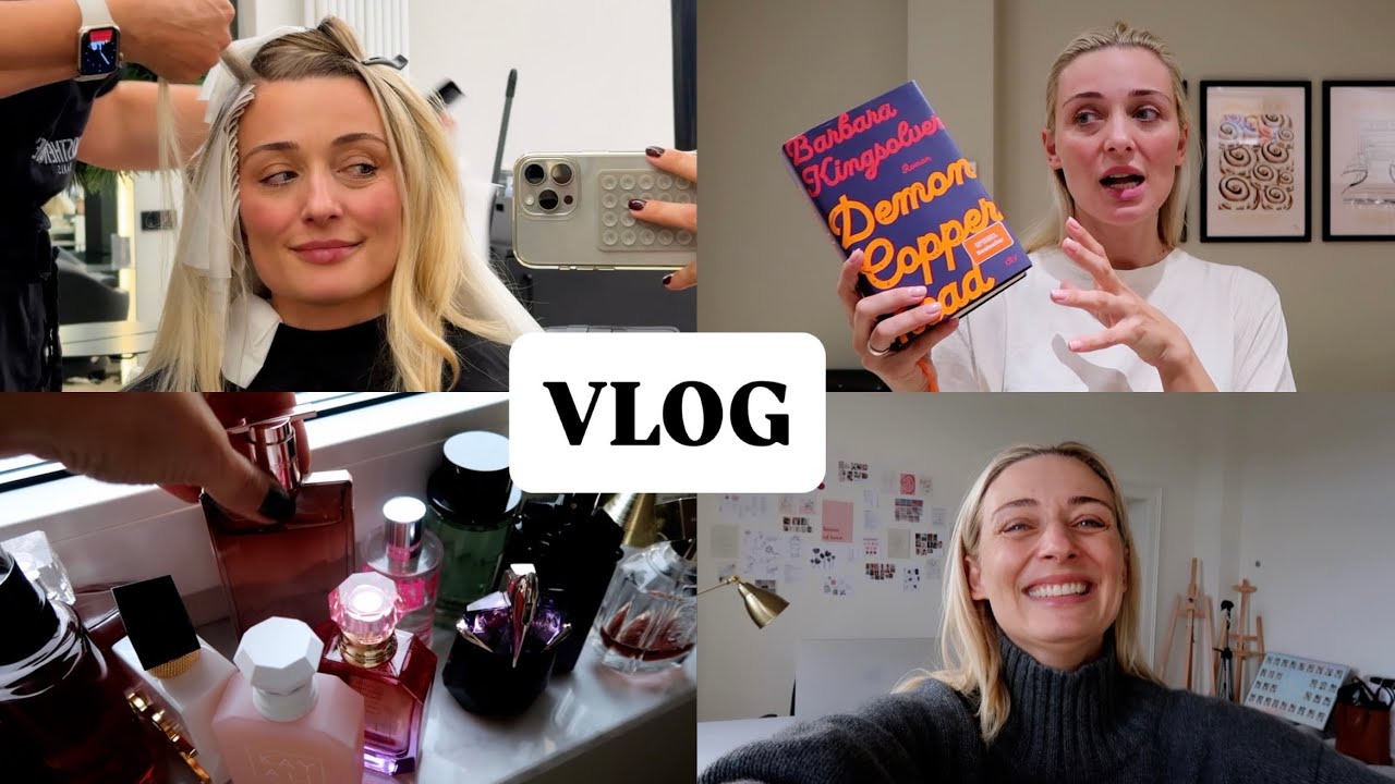 VLOG - beim Friseur, ich sortiere aus, was ich aktuell lese, Life update | OlesjasWelt