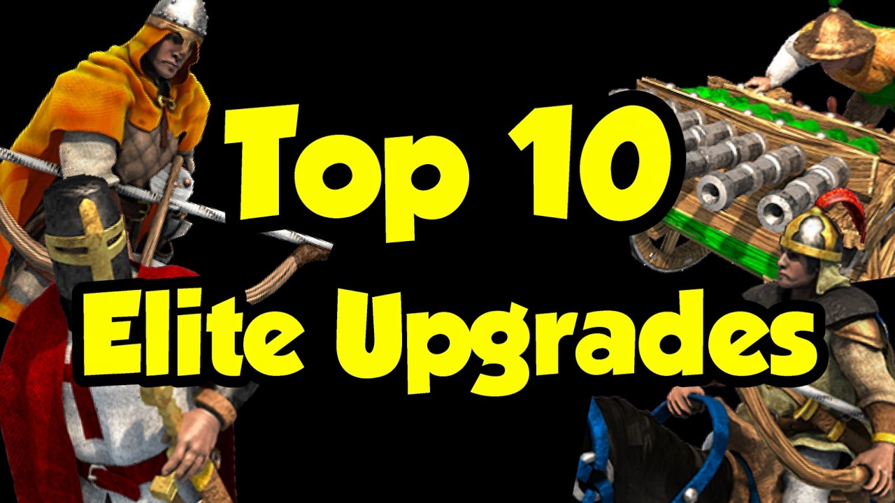 Top 10 Elite upgrades (AoE2)