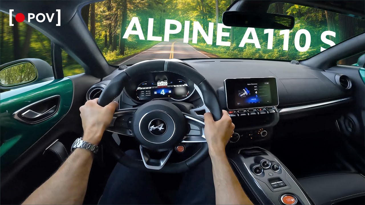 Alpine A110S POV - Légère et puissante ! (4K)