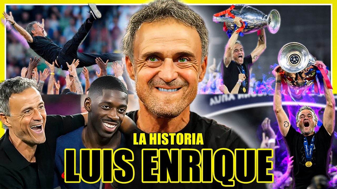 LO PERDIÓ TODO💔... Y AÚN ASÍ SE CONVIRTIÓ EN LEYENDA | 🇪🇸Luis Enrique La Historia